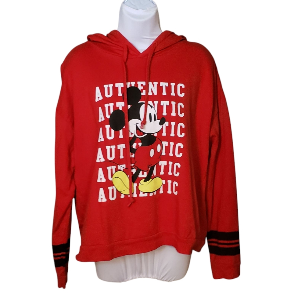 Red Mickey Mouse Hoodie